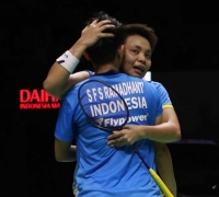 Indonesia Open 2022: Apri/Siti Fadia Derita Kekalahan Ketiga Sejak Berpasangan